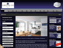 Tablet Screenshot of greyandco.net